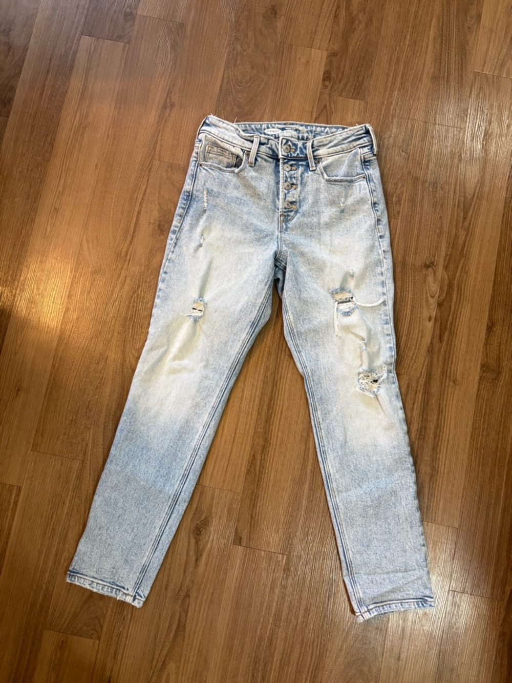 Old Navy Light Blue Straight Leg Jeans